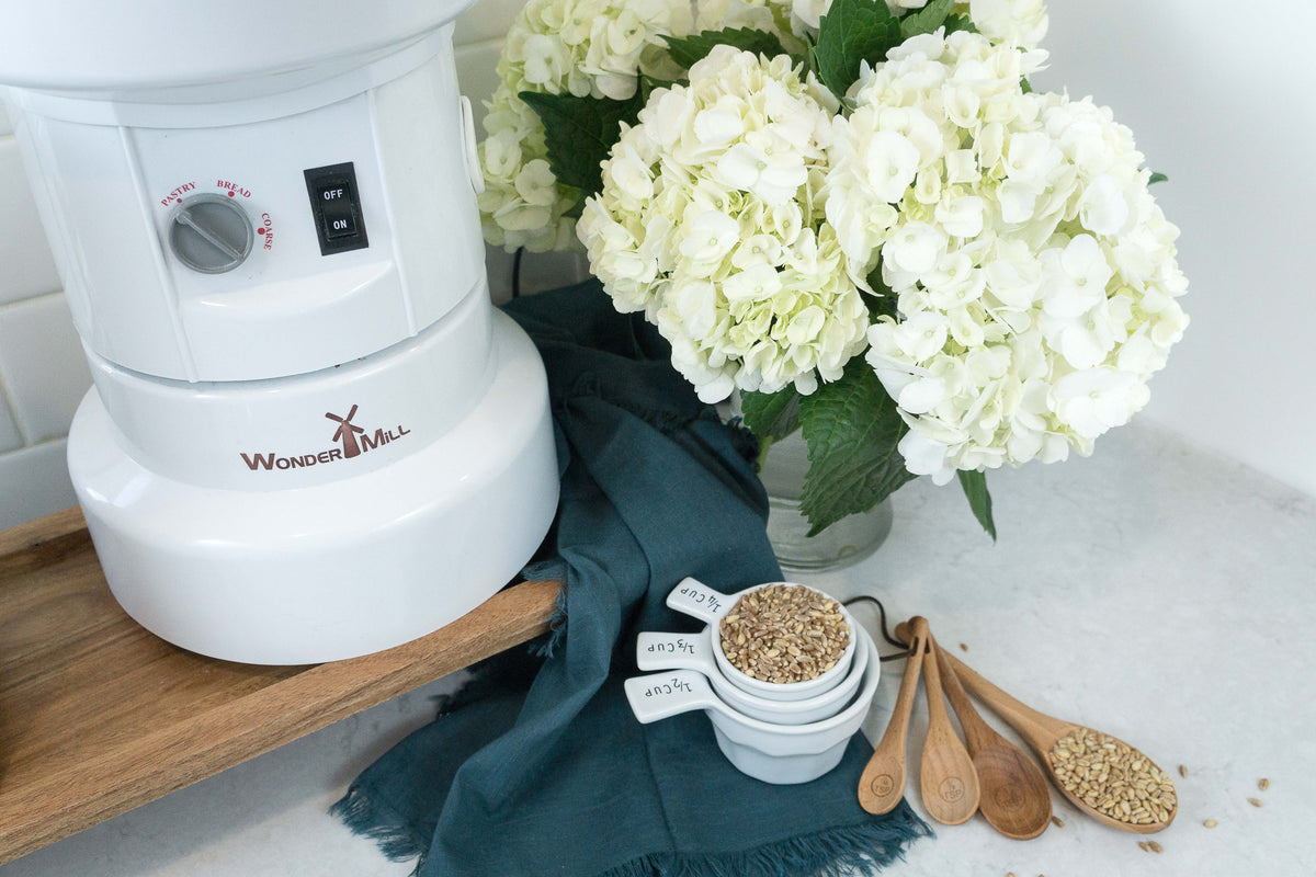 WonderMill Electric Grain Grinder - Grain Mill - Plant Based Pros